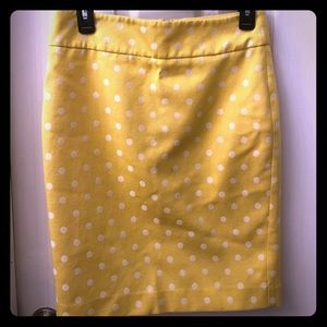 Ann Taylor skirt polka dot skirt